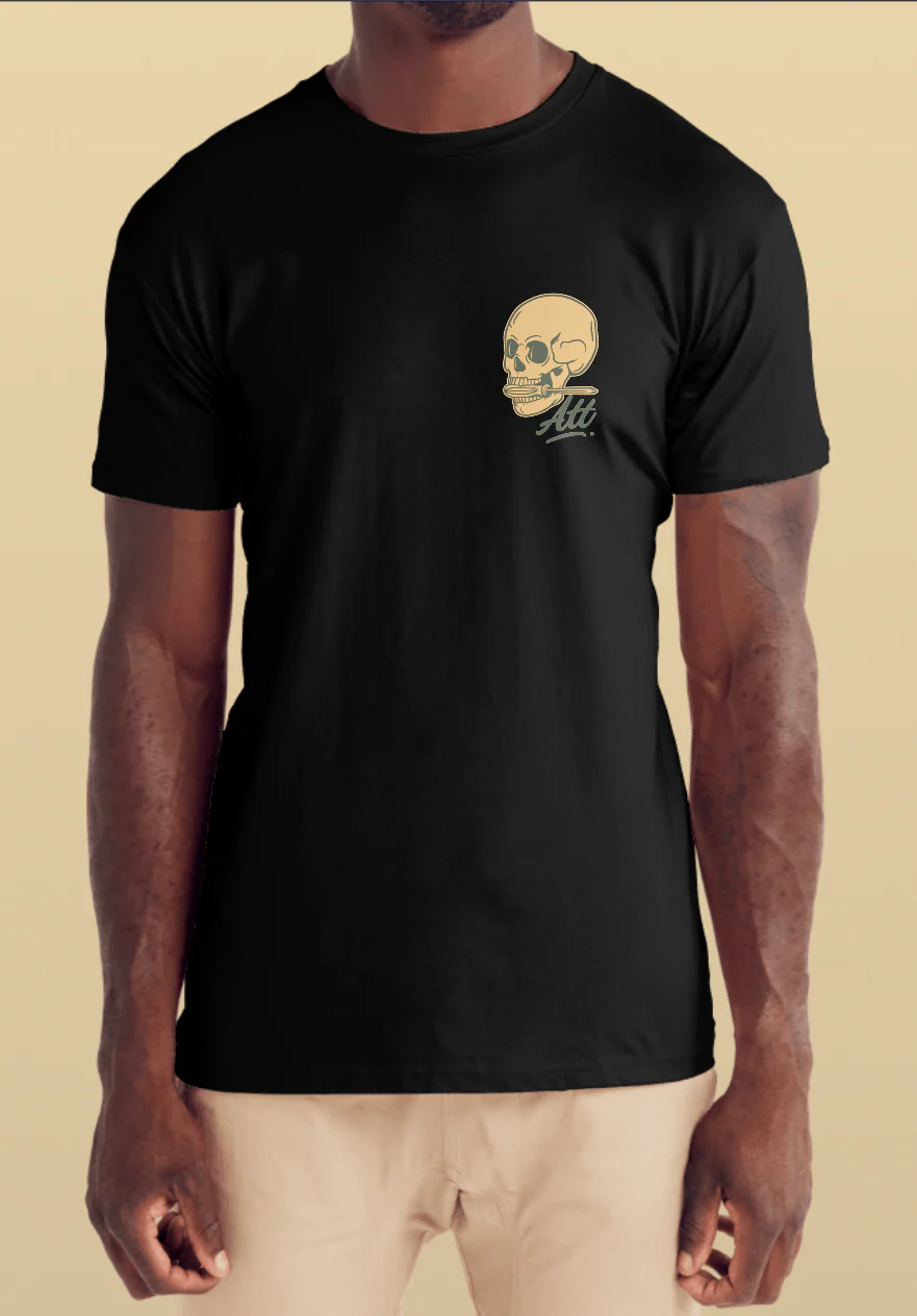 Addicted to tools skull logo corner beige ATT - Image 3