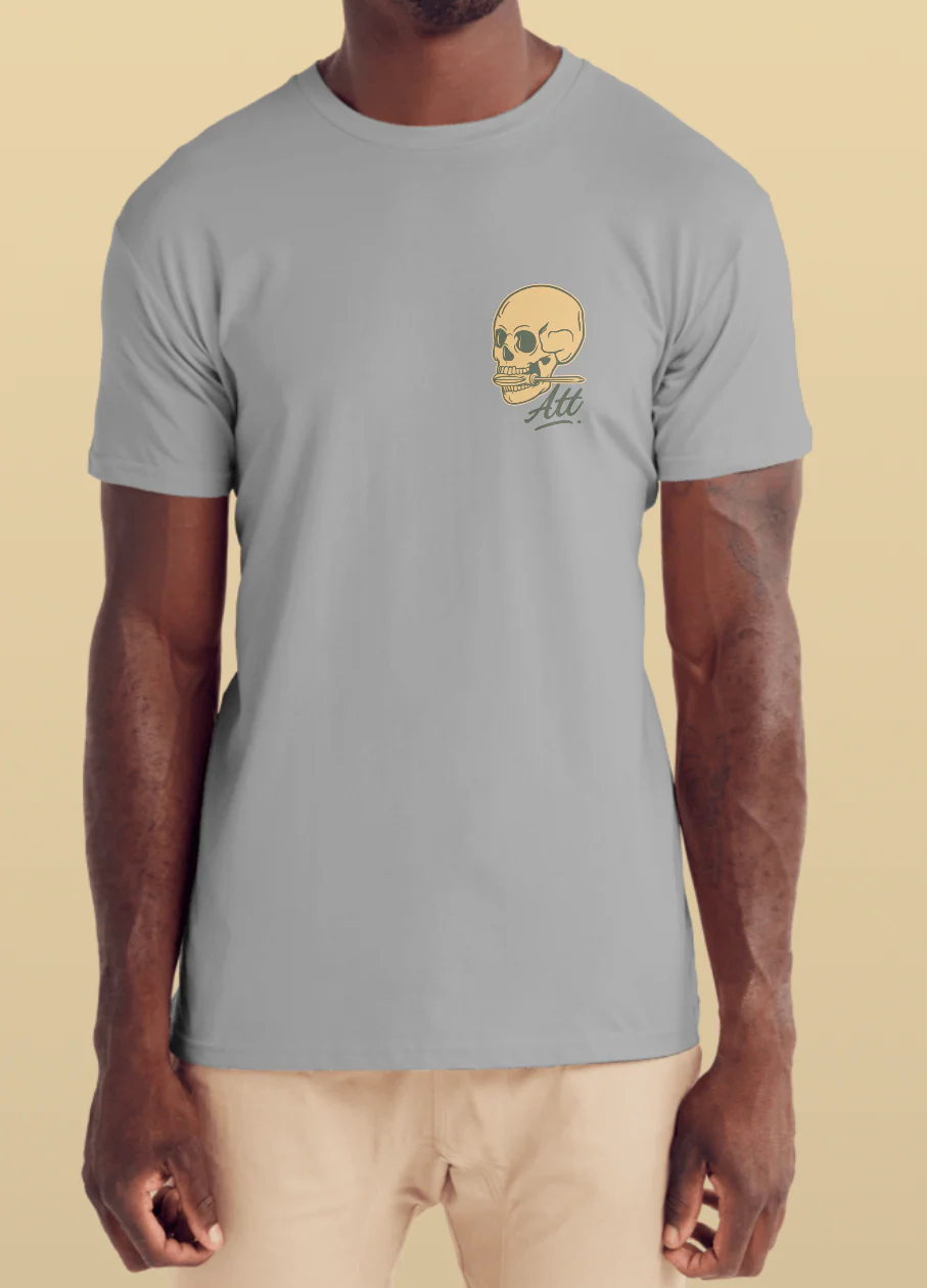 Addicted to tools skull logo corner beige ATT - Image 4