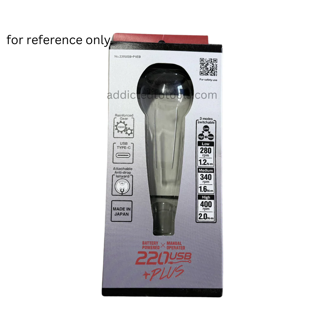 VESSEL ELECTRIC SCREWDRIVER 220USB-P1 3 Speed / single speed 3nm - Image 12